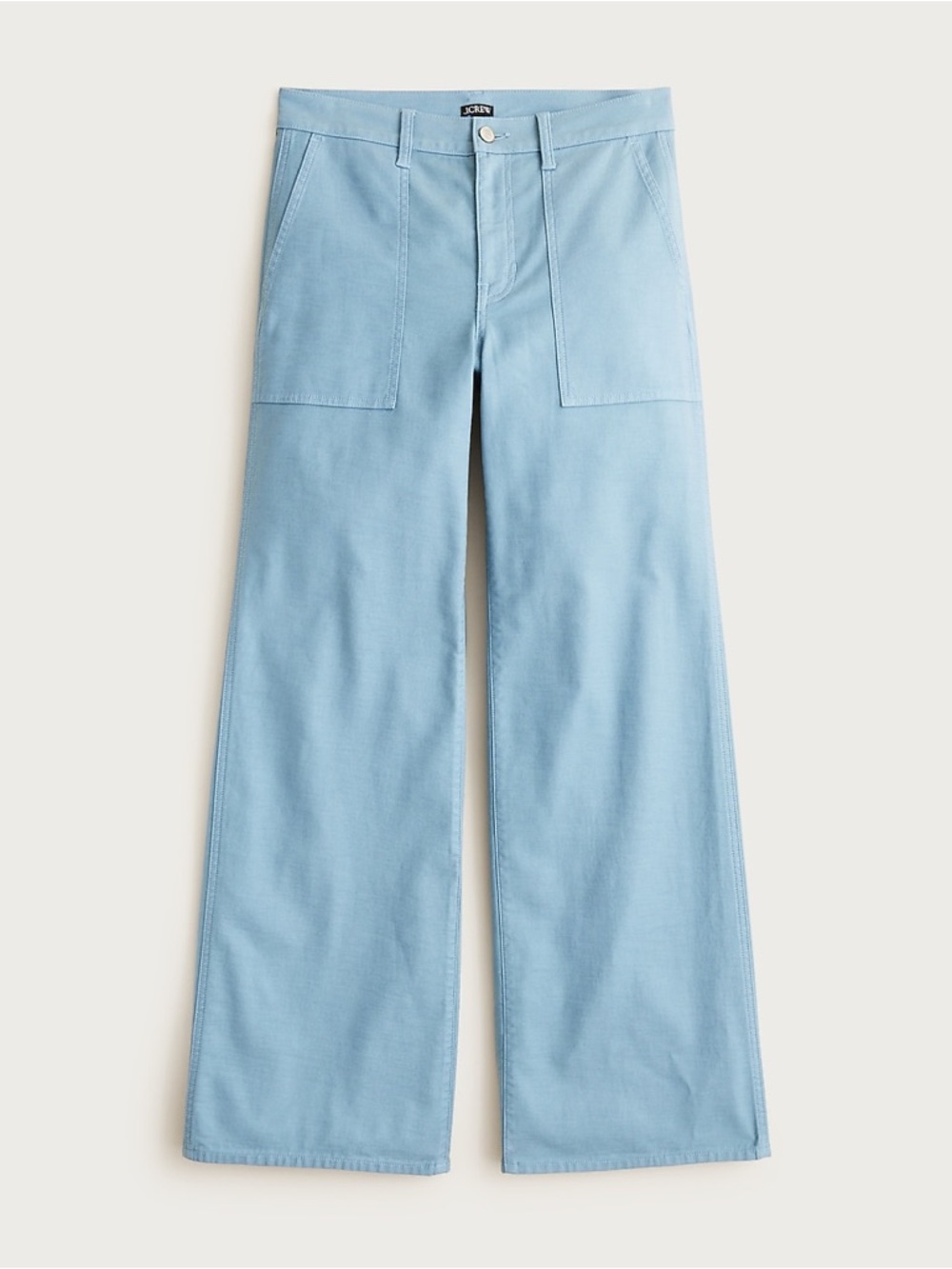JCrew Camp-Pocket Wide Leg Pants